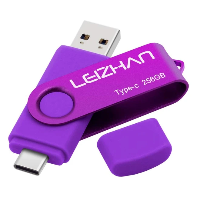 Clé USB 3.0 256 Go Leizhan pour Huawei Samsung - Stockage Rapide