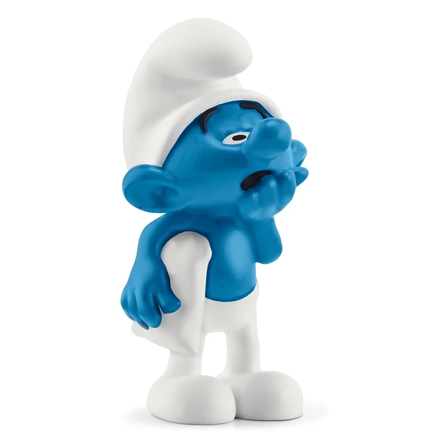 Figurine Schleich 20838 Schtroumpf Paresseux The Smurfs - Multicolore