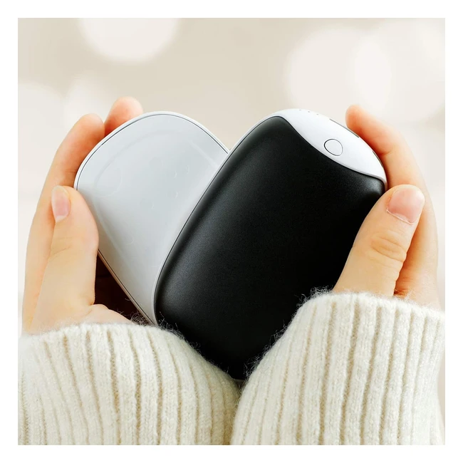 UMISS Rechargeable Hand Warmers - 2-in-1 Magnetic USB Hand Warmers (4000mAh, 2 Packs)