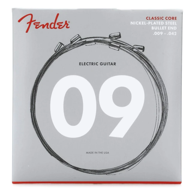 Cordes Fender Classic Core Nickel Plated Steel 3255L 009042 - Qualité supérieure