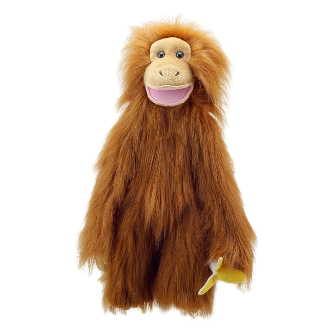 Marioneta de mano Orangutn Primates Medianos