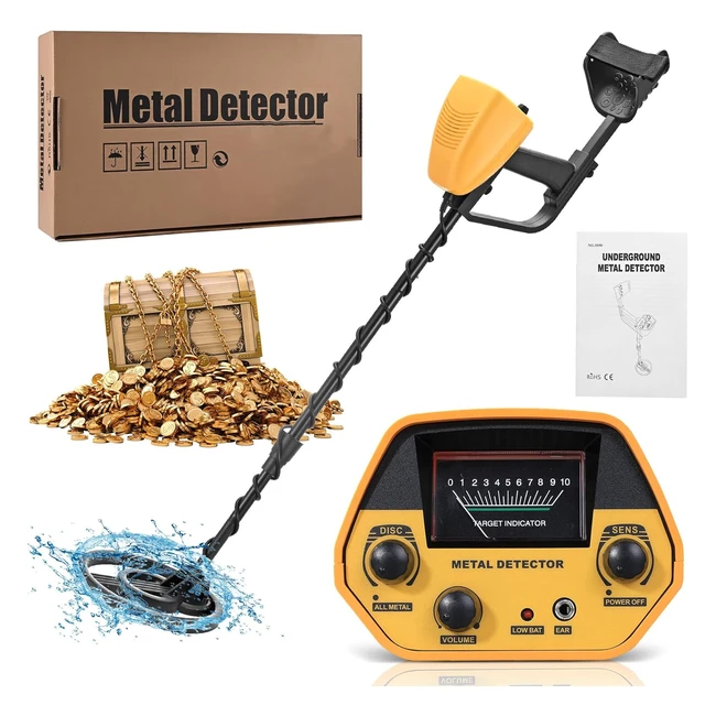 Detector de Metales para Nios y Adultos - Modo Metlico y Enmascarable - Impe