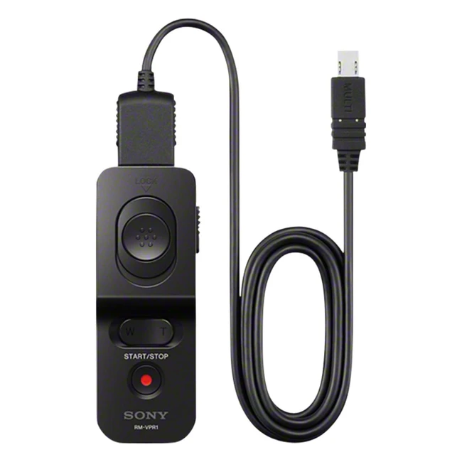 Sony RMVPR1 Telecomando Cablato con Funzioni di Zoom e Blocco dellOtturatore - 