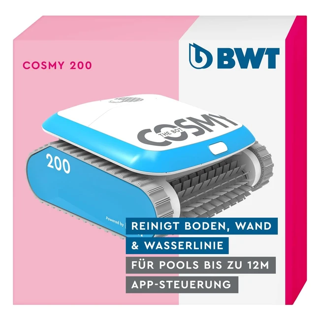 BWT Poolroboter Cosmy 200 - Leicht, kompakt, zuverlässige Reinigung
