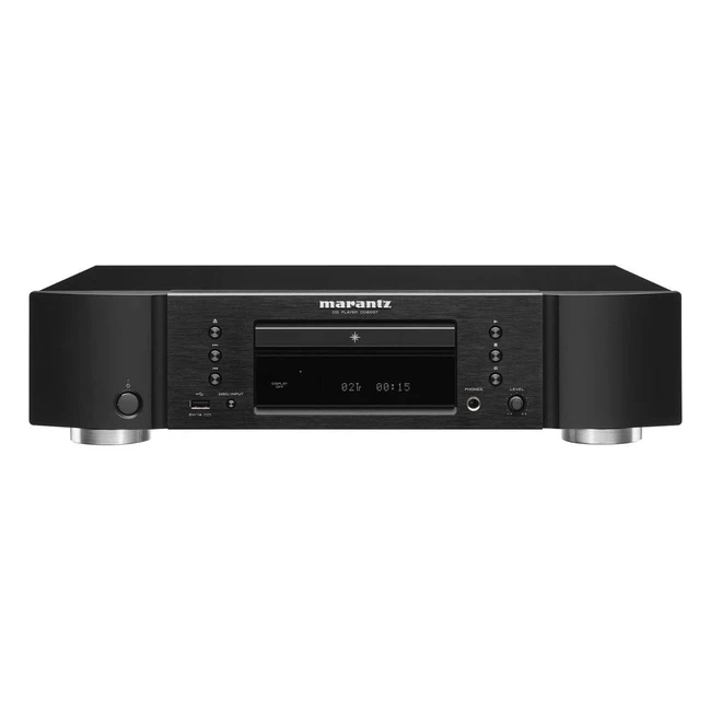 Marantz Professional CD6007 Reproductor de CD Negro - Alta calidad de sonido - Filtros digitales opcionales