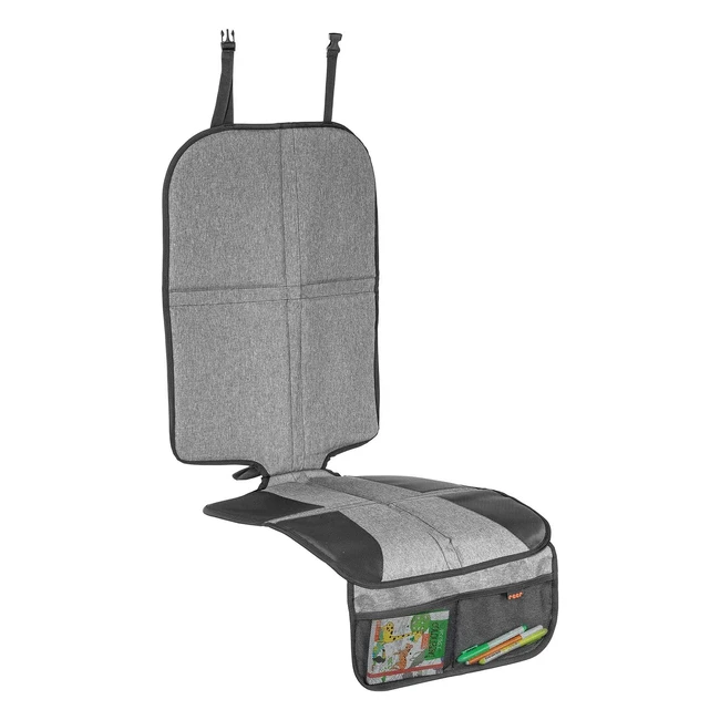 Tappetino per seggiolino auto Reer Travelkid Maxiprotect - Protezione per lo schienale antiscivolo - Colore grigio