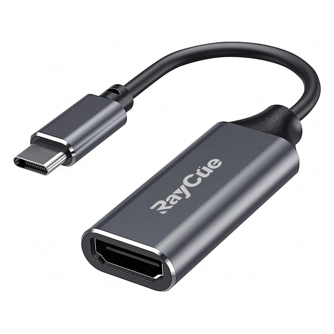 Raycue USB C to HDMI Adapter 4K Type-C Thunderbolt 34 MacBook Pro/Air iPad Pro/Air Samsung Galaxy S9/S8 Surface Book 2 XPS Pixelboo