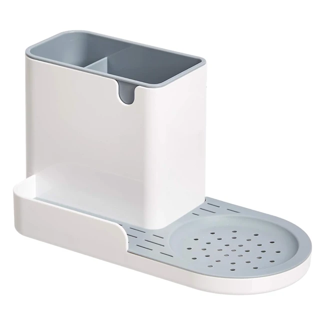 Large White Kitchen Sink Organizer - Amazon Basics - Reference ABC123 - Built-i