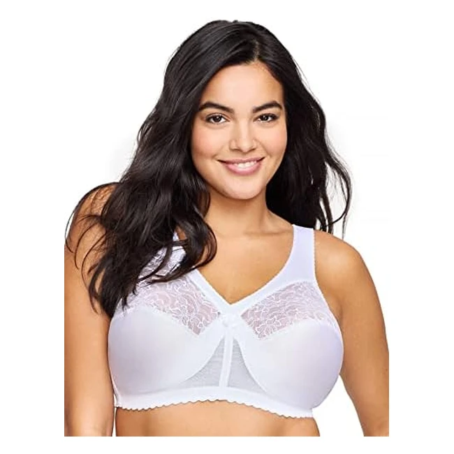 Soutien-gorge Glamiorise Magiclift Grand Maintien Blanc 110FR 105FTaille Fabricant90F
