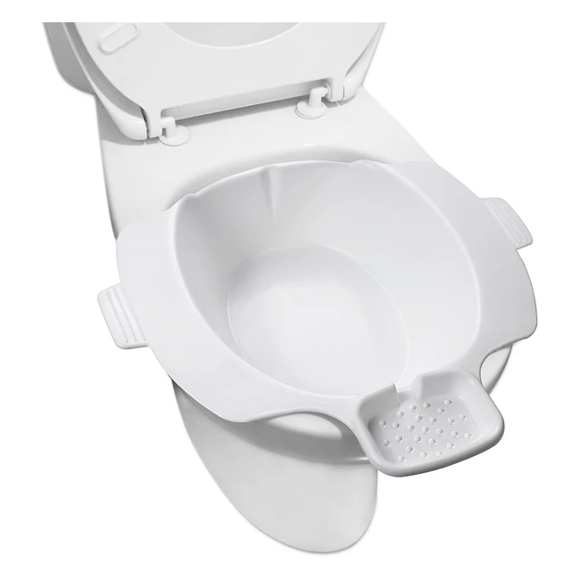 Bidet Portatile Pepe per WC Universale - Igiene Intima Sanitario Agganciabile 