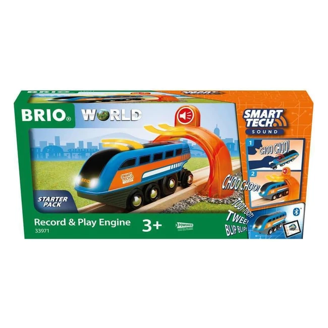 Brio World Locomotiva Parlante Smart Tech Sound - Gioco per Bambini
