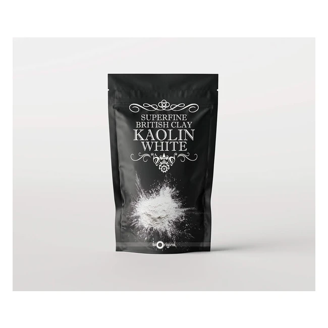 Mystic Moments Kaolin White Superfine British Natural Clay 500g - Pure  Vegan