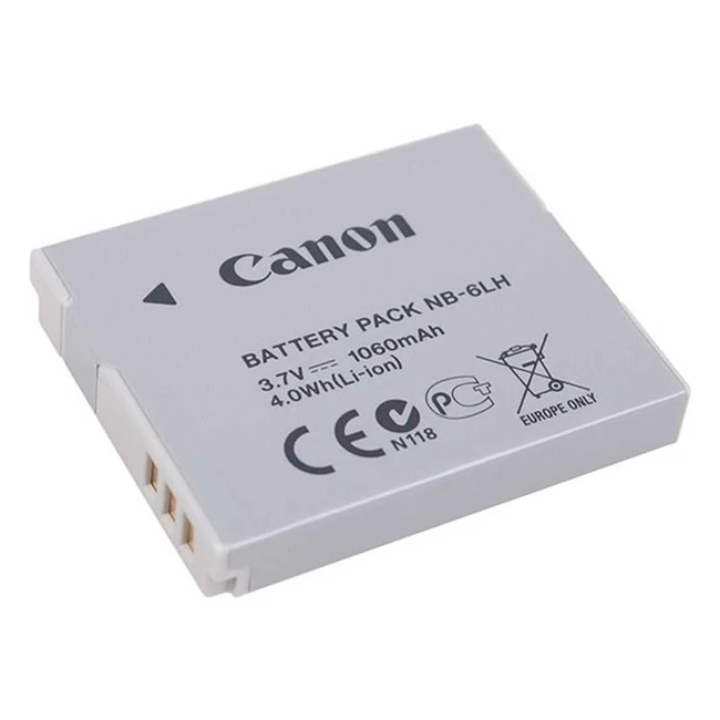 Batteria Canon NB6LH - Alta Capacit 1060mAh - Compatibile con Ixus e Powershot