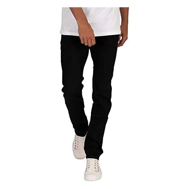 Tommy Jeans Men Scanton Slim Jeans Stretch Black - New Black Stretch 30W 30L