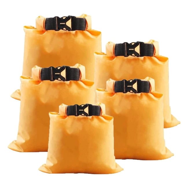 Kuou Waterproof Dry Bags - Lightweight & Durable - 15L, 25L, 35L, 45L, 6L