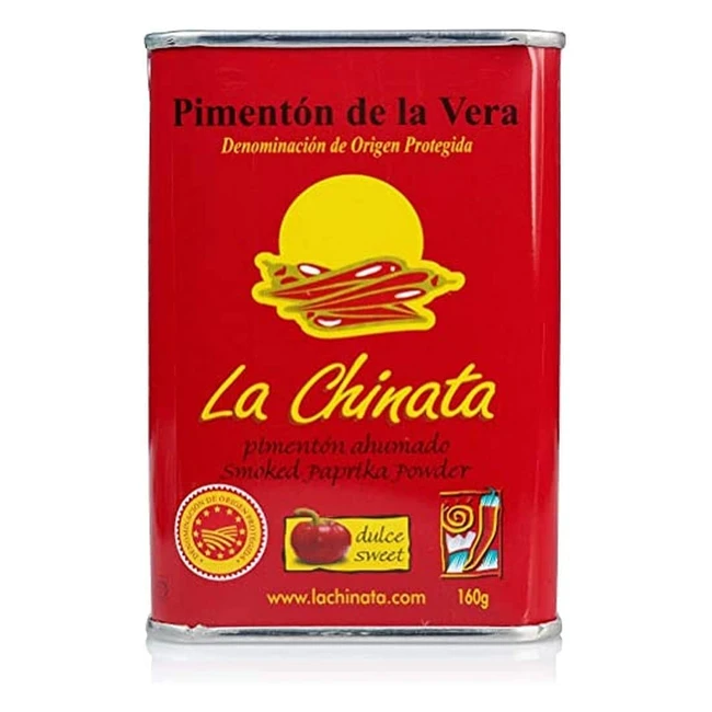 Pimentón Ahumado La Chinata DOP La Vera - Sin Gluten - 160g