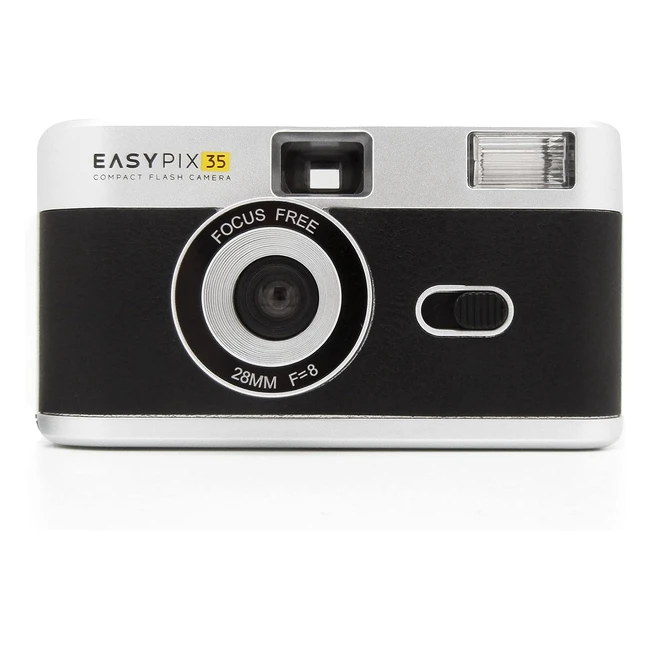 easypix easypix35 Analogkamera mit integriertem Blitz - Klein kompakt und berei