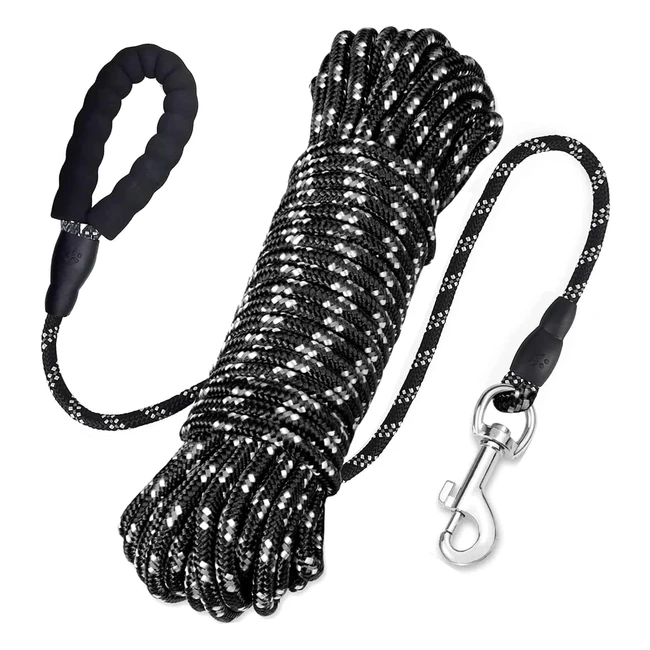 Longe pour chien 5m 10m 20m 30m - Laisse corde avec poigne rembourre - Pour 