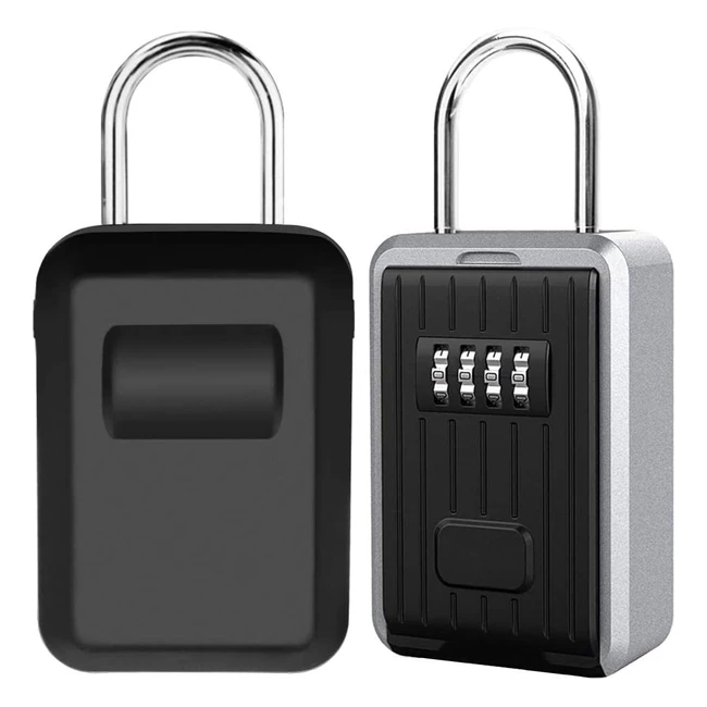 Boîte à clé sécurisée murale avec code numérique - Extra grande lock box avec anse - Format XL