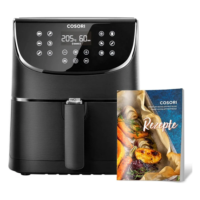 Cosori Heißluftfritteuse 3,5L, 13 Programme, 1500W, Airfryer XL für 13 Personen