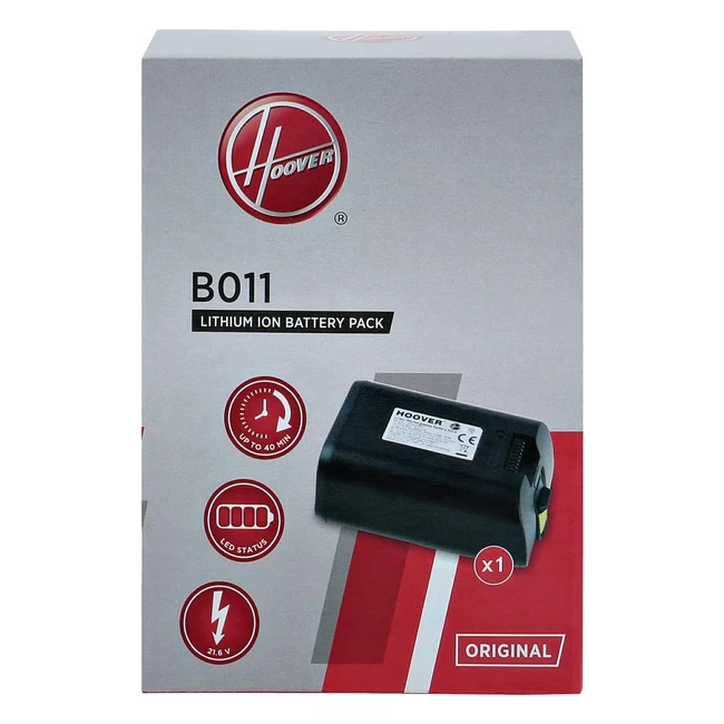 Batera recargable Hoover B011 para Hoover HFree 500 - Prolonga la duracin 