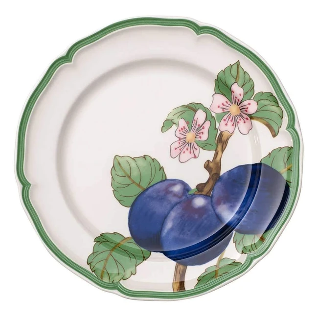 Villeroy & Boch French Garden Modern Fruits Dinner Plate Plum 26 cm - Premium Porcelain