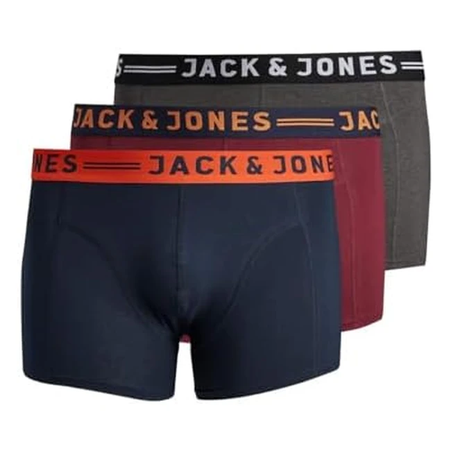 Jack & Jones Accesorio Hombre 12147592 - Pack de 3 Boxers Estampados