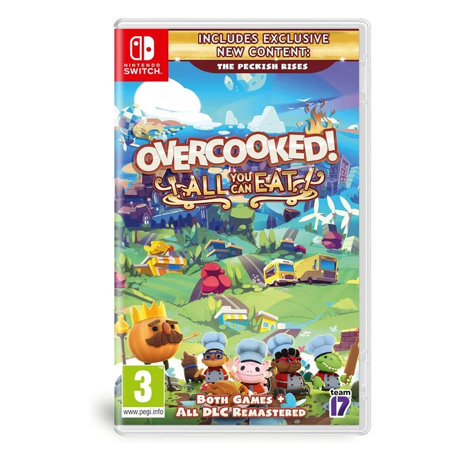 Overcooked All You Can Eat Nintendo Switch - Edizione Francia Centinaia di Live