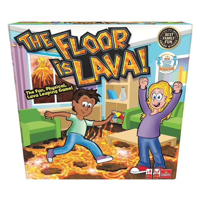 The Floor is Lava - Fun Physical Lava Leaping Game - Ages 5+