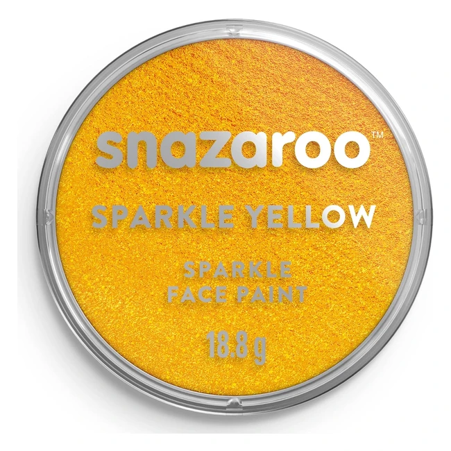 Maquillage Snazaroo Jaune Nacré 18ml - Fard Aquarellable