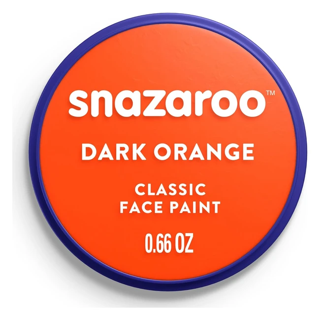 Peinture Snazaroo pour visage et corps - Maquillage pour enfants et adultes - Co