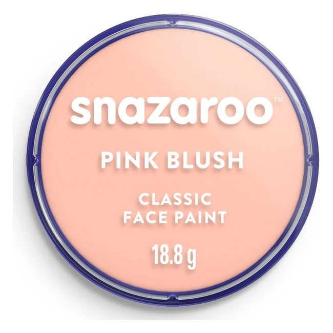 Snazaroo Peinture Visage et Corps - Maquillage Enfants et Adultes - Fard 18ml Ro