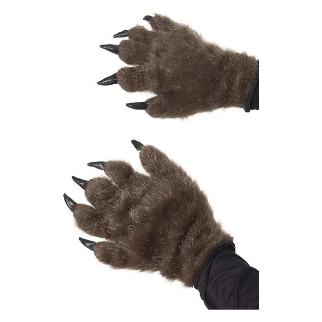 Smiffys Hairy Monster Hands - Complete Your Werewolf Costume