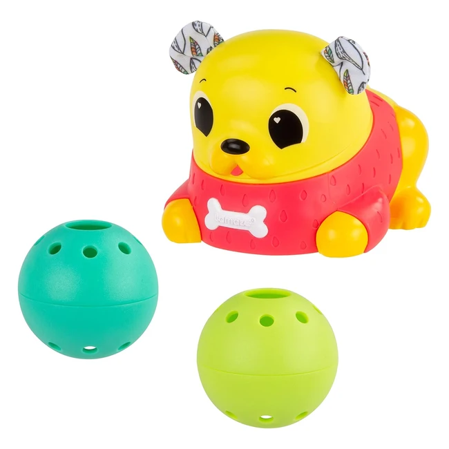 Lamaze Crawl and Chase Pug Popper - Newborn Baby Toy - Sensory Toy - Ages 18 Mon
