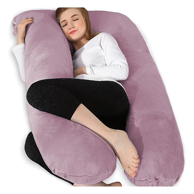 Chilling Home Pregnancy Pillows - U Shaped Maternity Cuddle - Full Body Long Pil