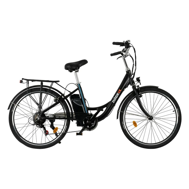 Nilox Ebike J5 SE - Bici Elettrica con Pedalata Assistita - Autonomia 90km - Vel