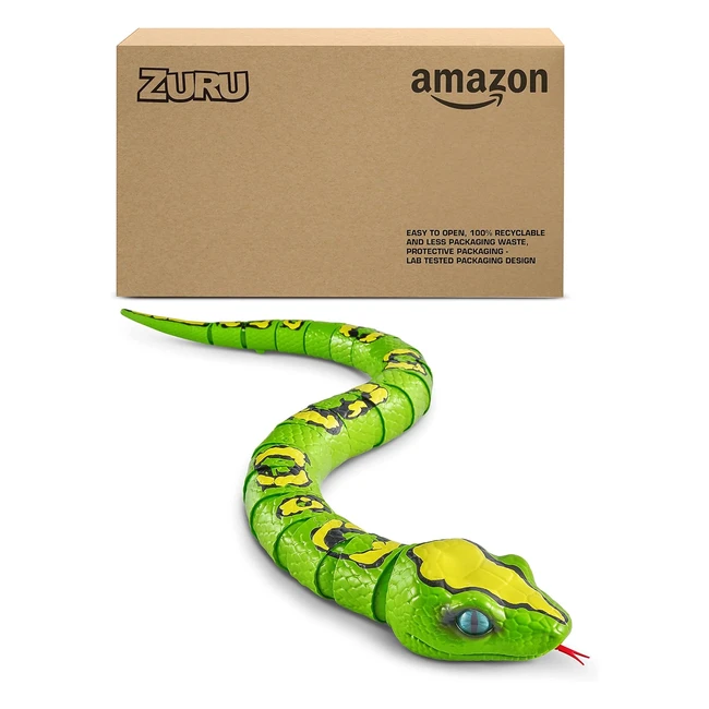 Robo Alive Serpiente Rey Python de Zuru - Movimiento Realista