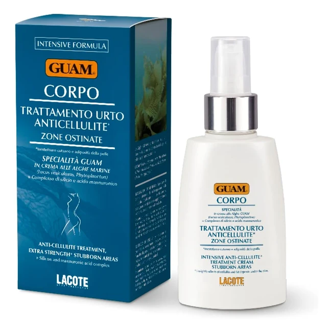 Crema Anticellulite Guam - Azione Urto, Zone Ostinate - 100 ml