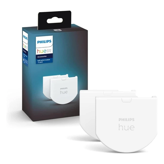 Philips Hue Wall Switch Modul Twin Pack kontinuierlicher Zugriff auf Hue-Lampen