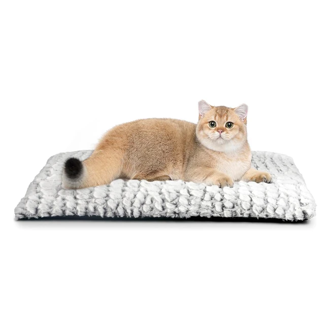 Petace Self Heating Cat Bed 60 x 45 cm - Electric-Free Heating Mat for Dogs - Machine Washable