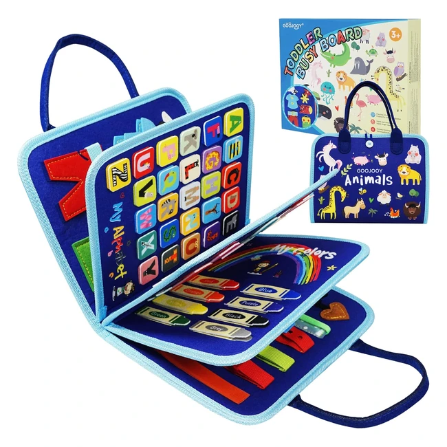 Jouet Busy Board Montessori pour Enfants 1-2 ans | Veil d'Apprentissage Sensoriel | Cadeau Educatif