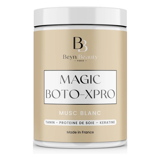 Maschera capelli ristrutturante Magic BotoxPro Beyn Beauty - Trattamento capelli danneggiati, idratante, lisciante - Made in France