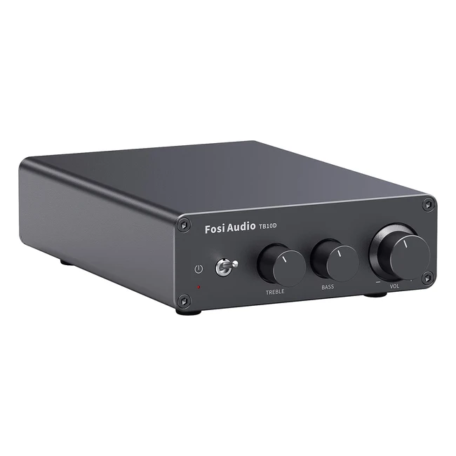 Fosi Audio TB10D 600W TPA3255 Power Amplifier - Premium Sound Quality Easy Inst