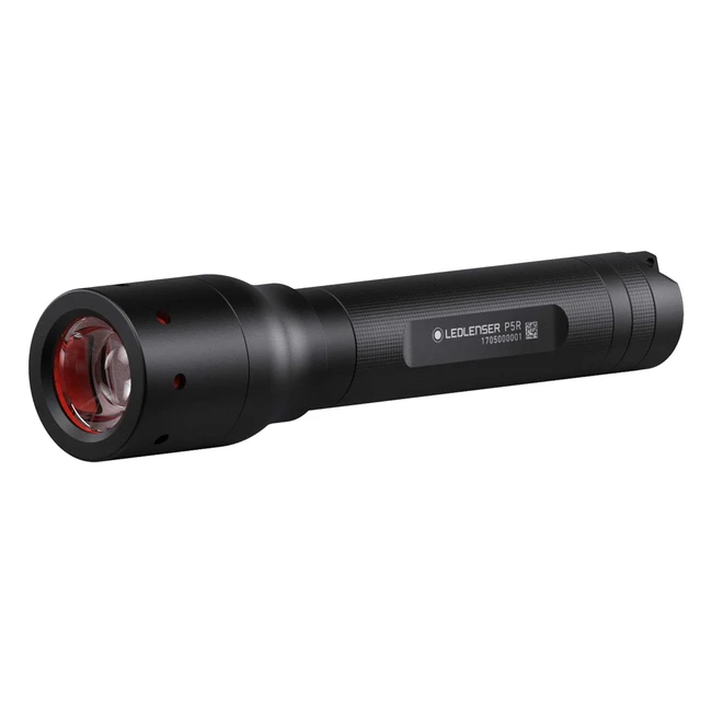 LED Lenser P5R - Kompakte Taschenlampe aufladbar 420 Lumen 240m Leuchtweite