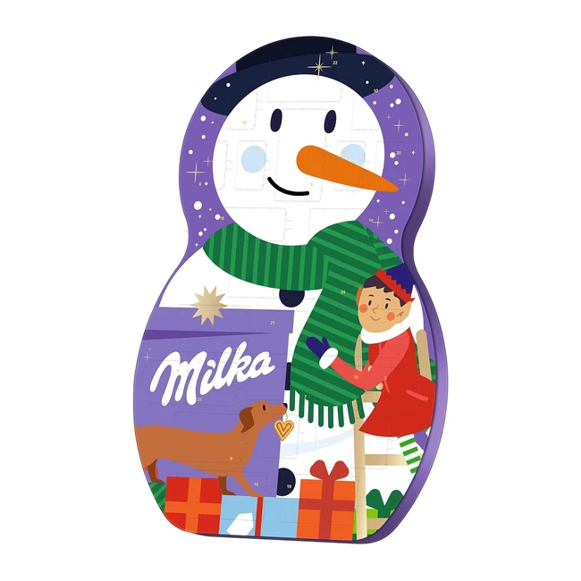 Milka Snow Mix Adventskalender 236g | Schokolade | Weihnachtskalender