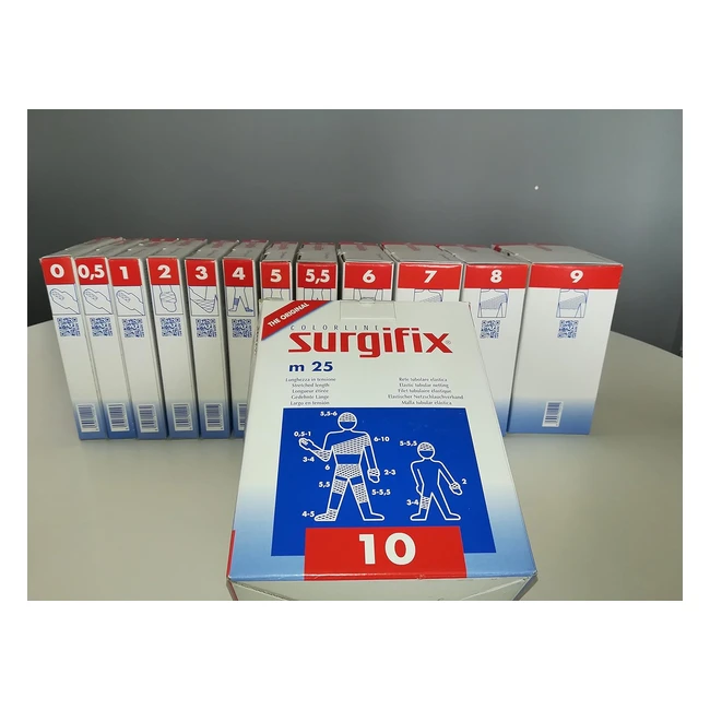 Surgifix Rete Tubolare Elastica Poly Calibro 10 - Fissaggio Compresse Garze - Sc
