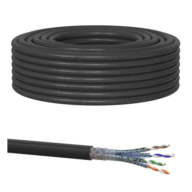 Cable Ethernet Exterior Cat 7 20m - Redstar24