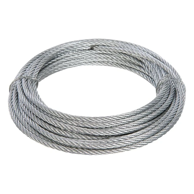 Cable galvanizado Fixman 876416 - Resistente a la corrosin - Ideal para cercad