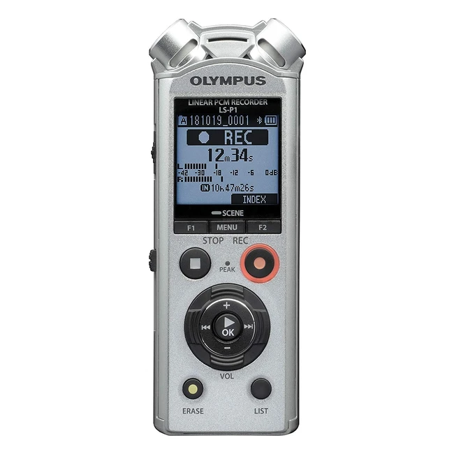 Grabadora de Audio Digital Olympus LSP1 - Alta Resolucin Micrfonos Estreo