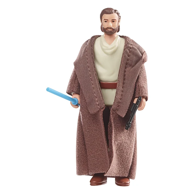 Figurine Star Wars Hasbro Retro Collection Obiwan Kenobi Jedi Errant 95 cm - Pour Enfants dès 4 ans